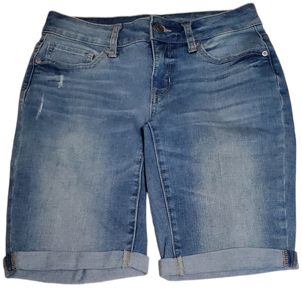 Time and Tru Jean Shorts